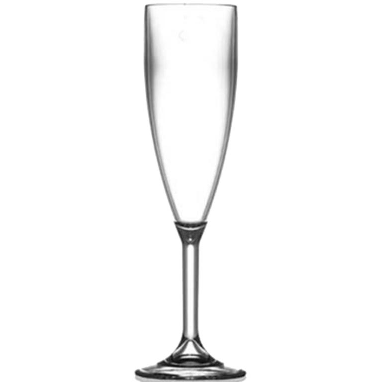 Kunststof Champagneglas 19 cl. bedrukken